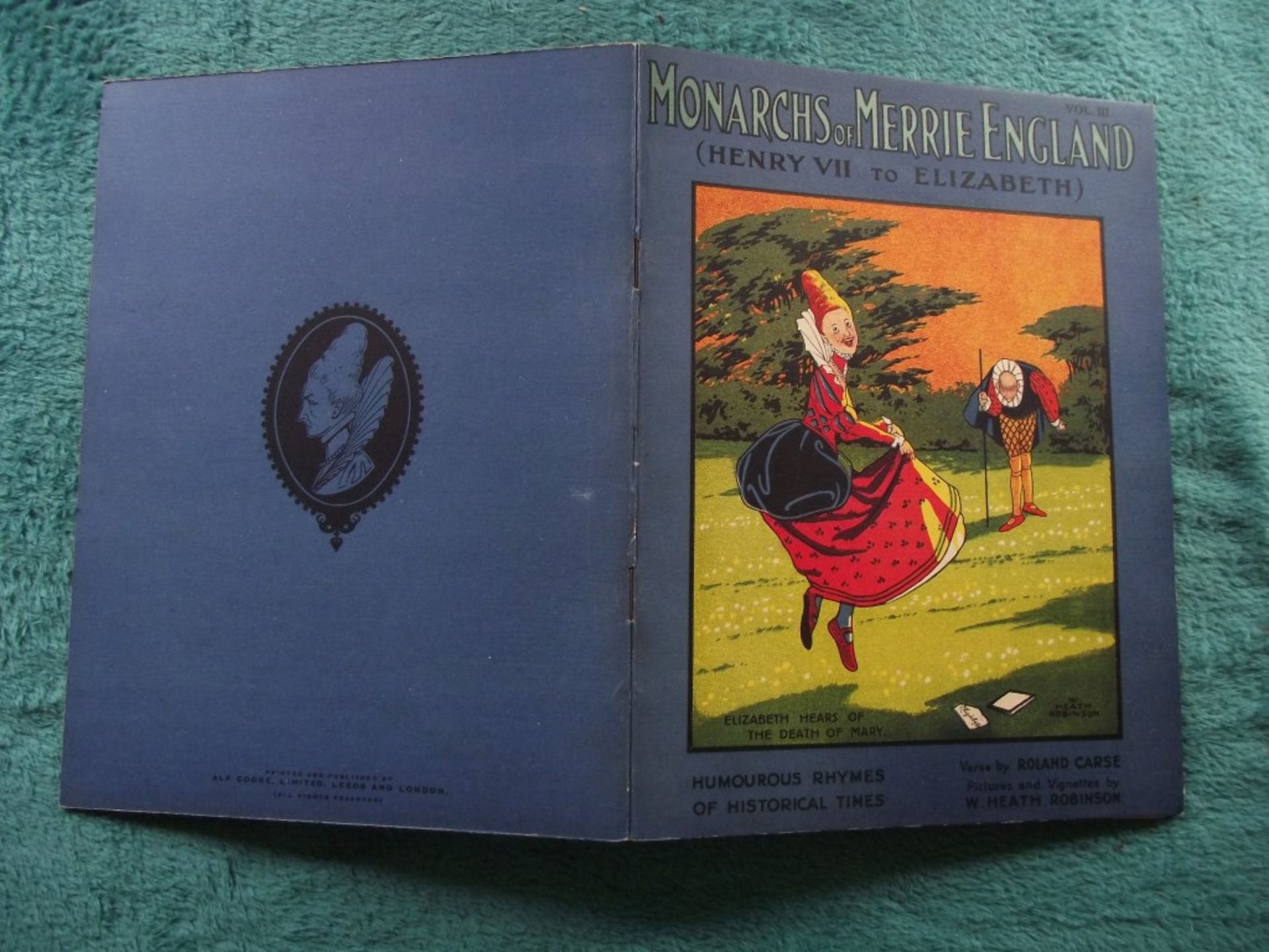 Monarchs of Merrie England By Roland Carse - Illustrated By W. Heath Robinson - Original Box. - Image 12 of 22