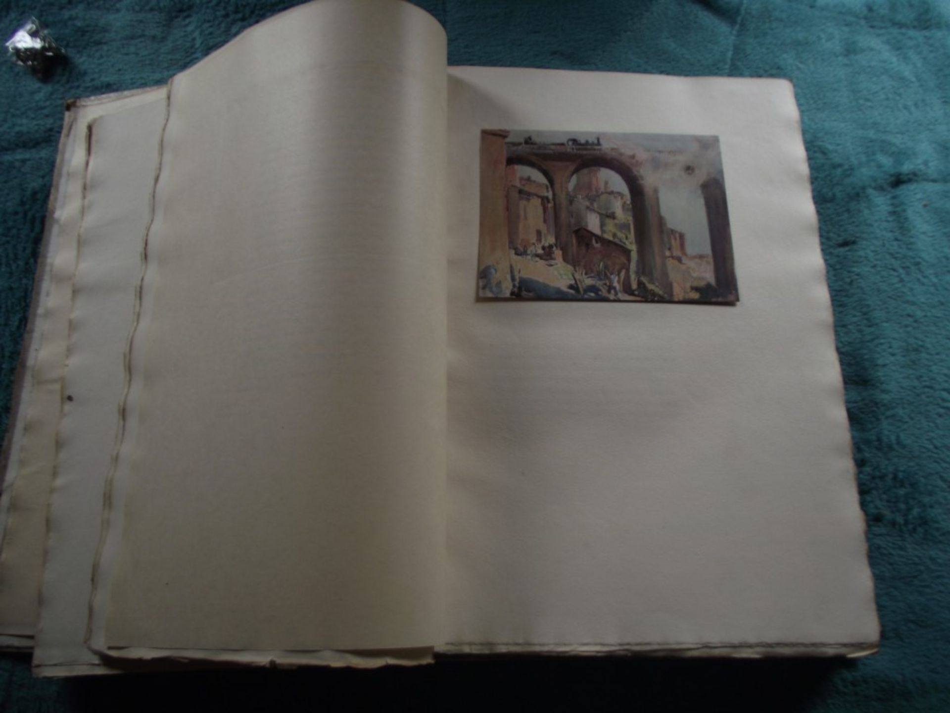 A Book of Bridges by Frank Brangwyn & Walter Shaw Sparrow - Ltd. Edit. 17/75 with Signed Lithograph. - Image 17 of 64