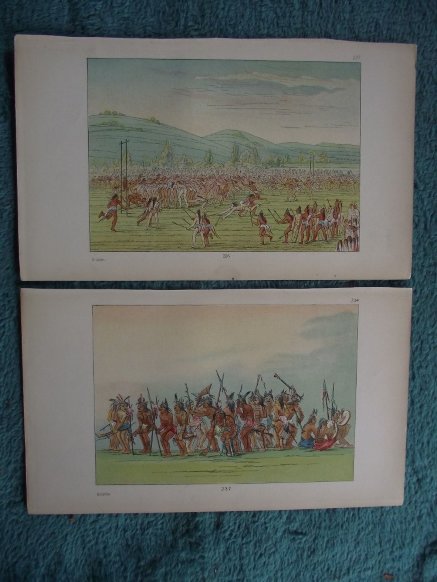 65 X book plates - George Catlin - Illustrations of the North American Indians - Circa 1876 - Image 18 of 40