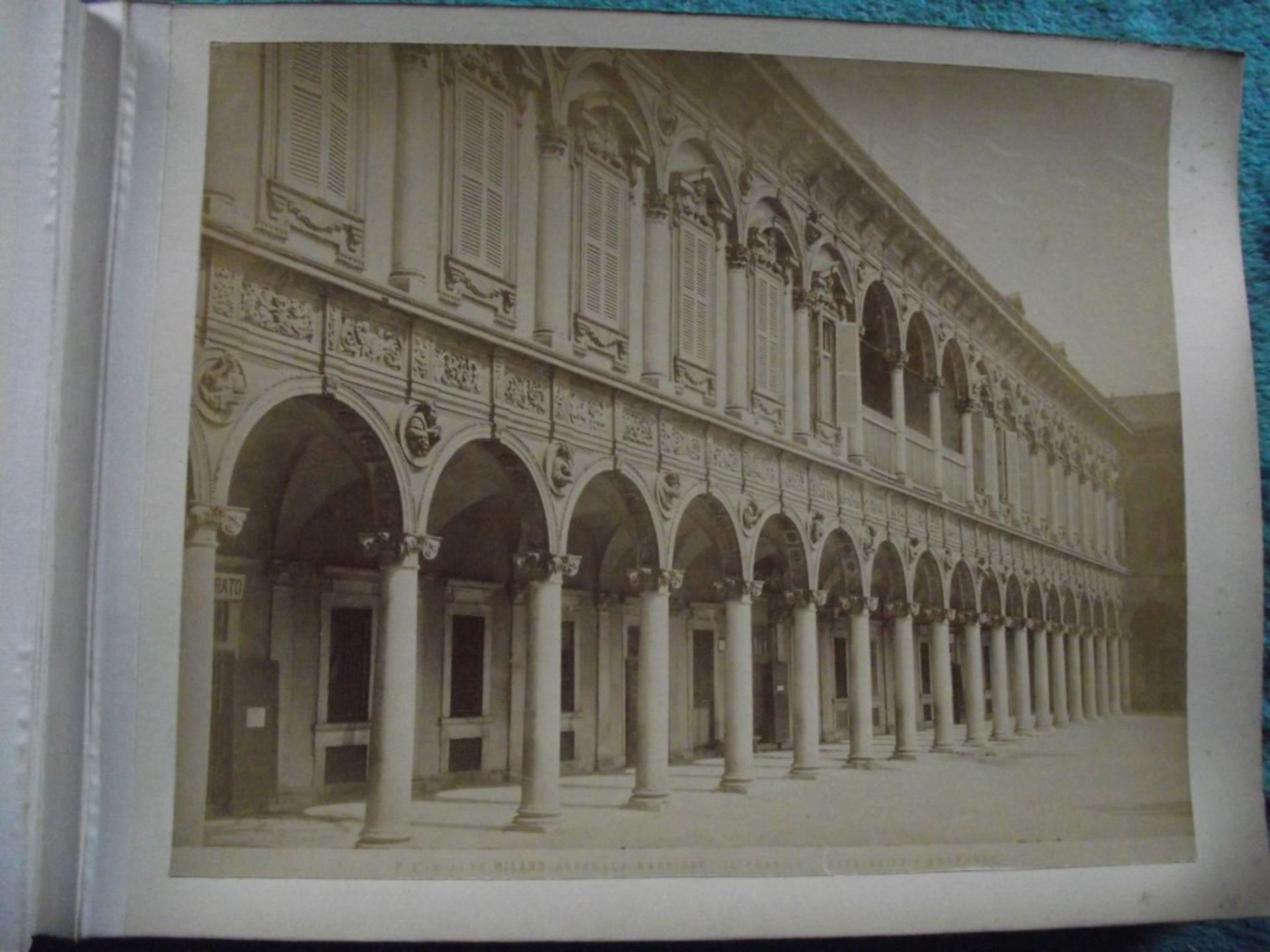 19th Century Album of Views of Italy - 33 Sepia images - Circa 1896 - Image 6 of 52