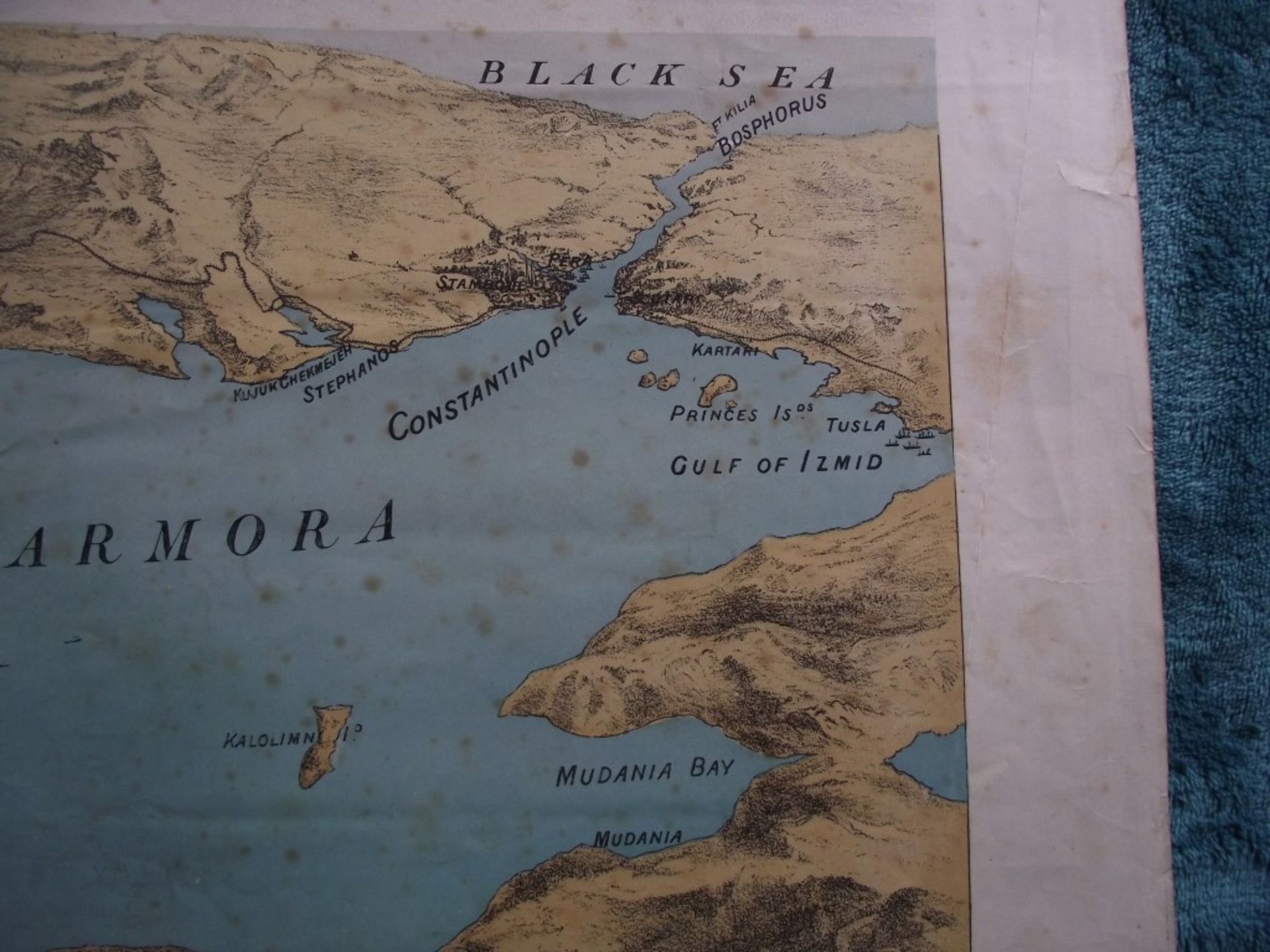 Sea of Marmora - Positions of the British Fleet - Illustrated London News 1878 - Image 5 of 24