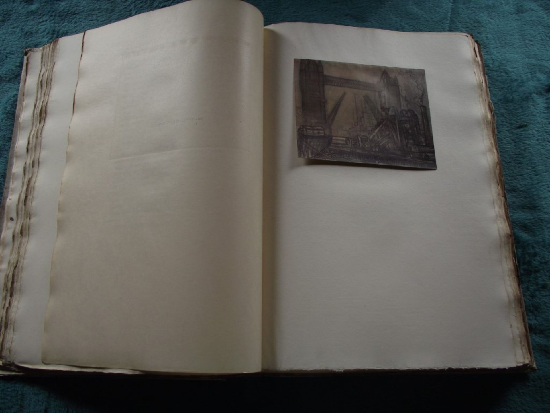 A Book of Bridges by Frank Brangwyn & Walter Shaw Sparrow - Ltd. Edit. 17/75 with Signed Lithograph. - Image 27 of 64