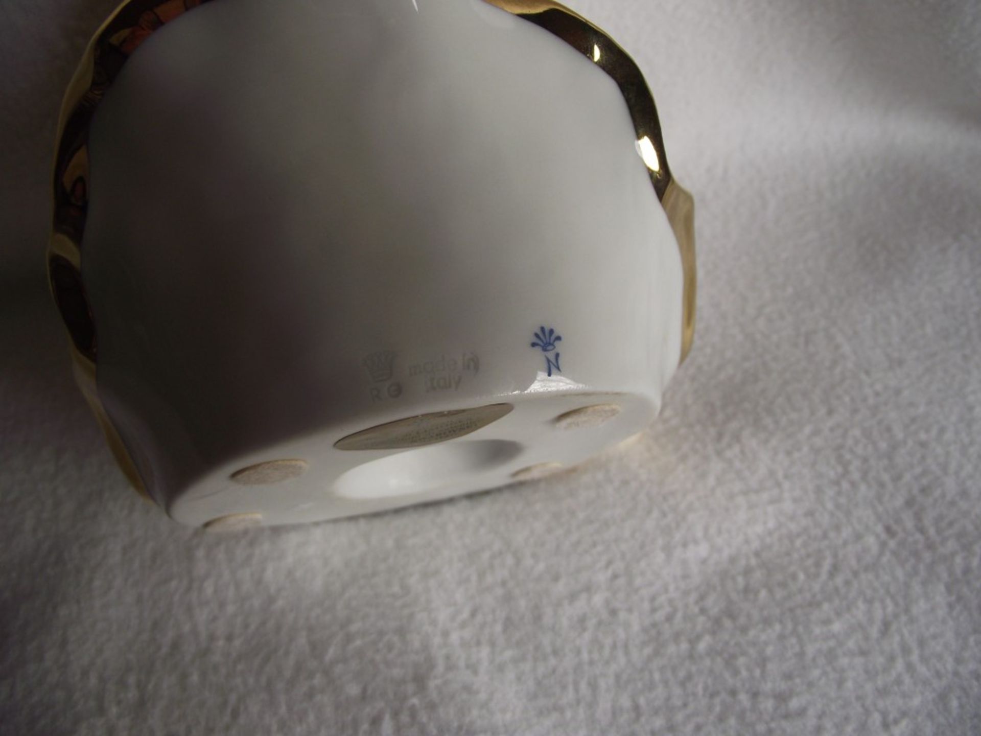 1980's Limoges Pierrot Clown With Swarovski Crystal Teardrop & 24k Gold Detail. - Image 13 of 15