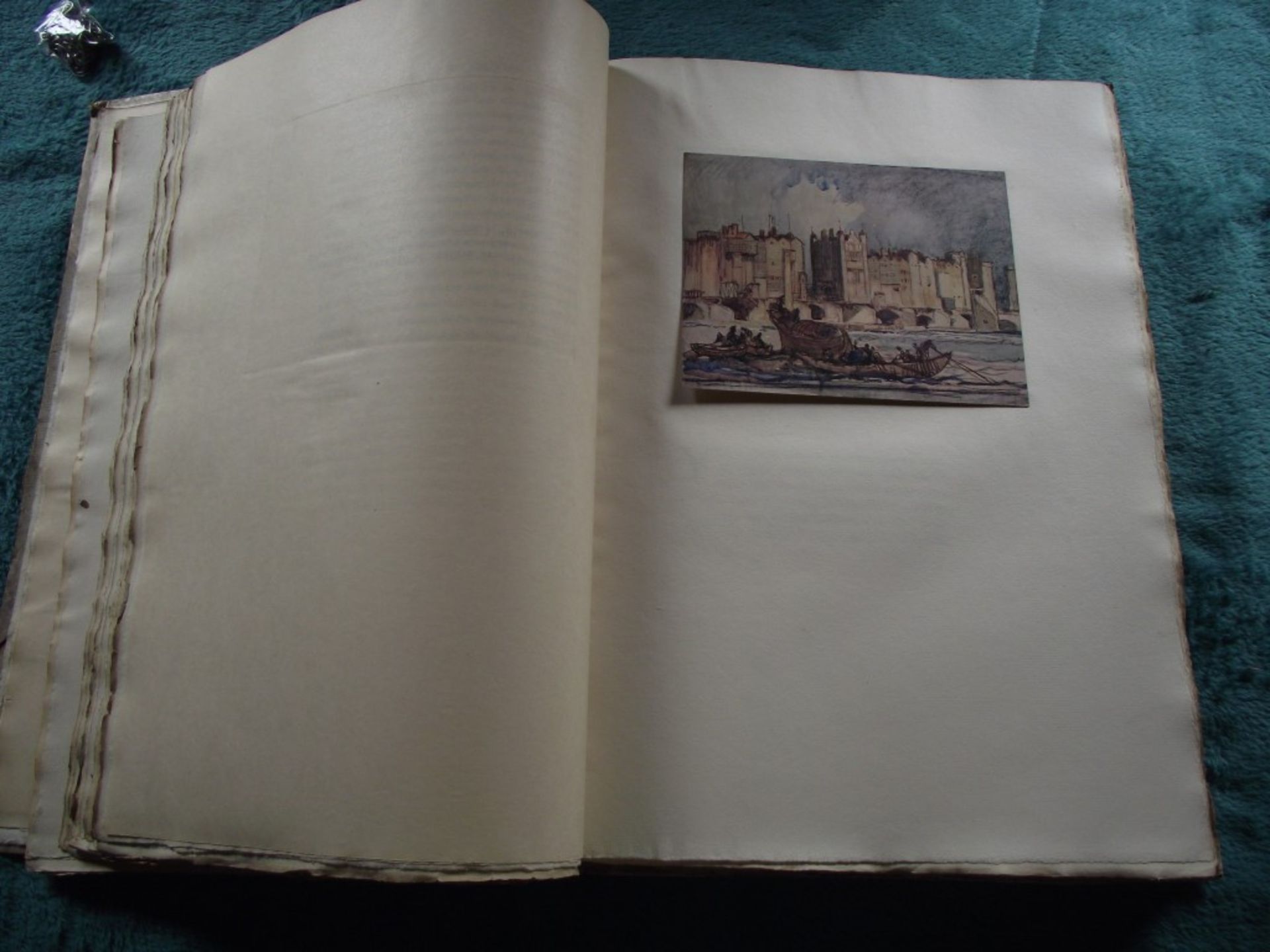 A Book of Bridges by Frank Brangwyn & Walter Shaw Sparrow - Ltd. Edit. 17/75 with Signed Lithograph. - Image 22 of 64