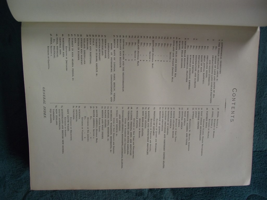 The Library Reference Atlas of the World -John Bartholomew -Macmillan & Co 1890 - Image 3 of 27