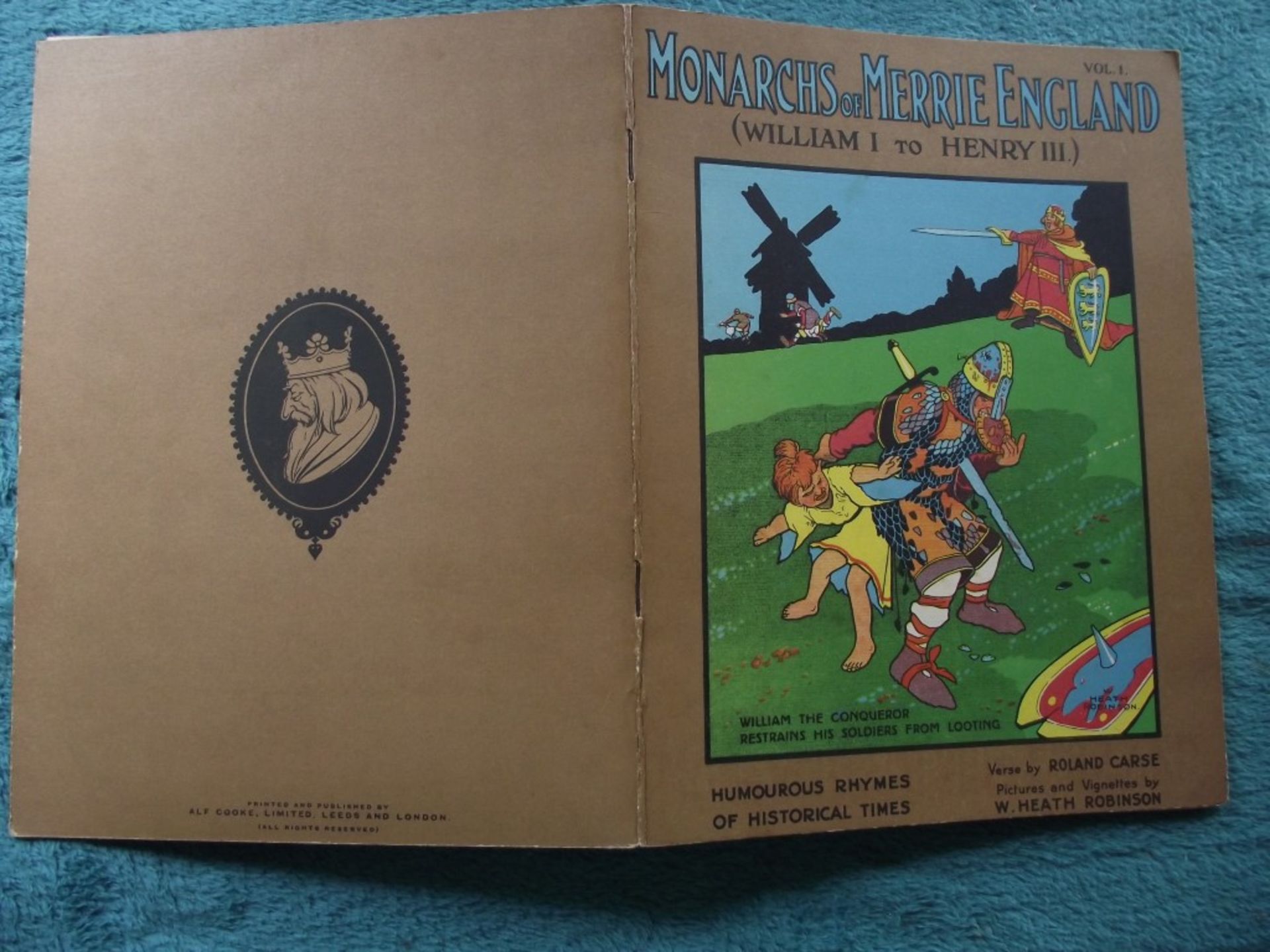 Monarchs of Merrie England By Roland Carse - Illustrated By W. Heath Robinson - Original Box. - Image 4 of 22