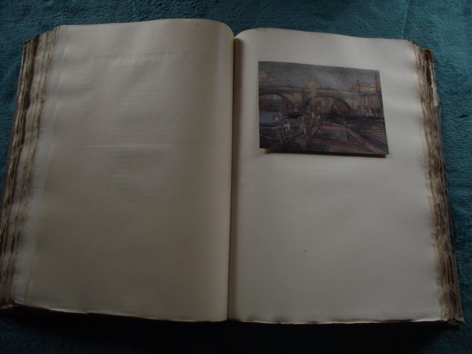 A Book of Bridges by Frank Brangwyn & Walter Shaw Sparrow - Ltd. Edit. 17/75 with Signed Lithograph. - Image 43 of 64