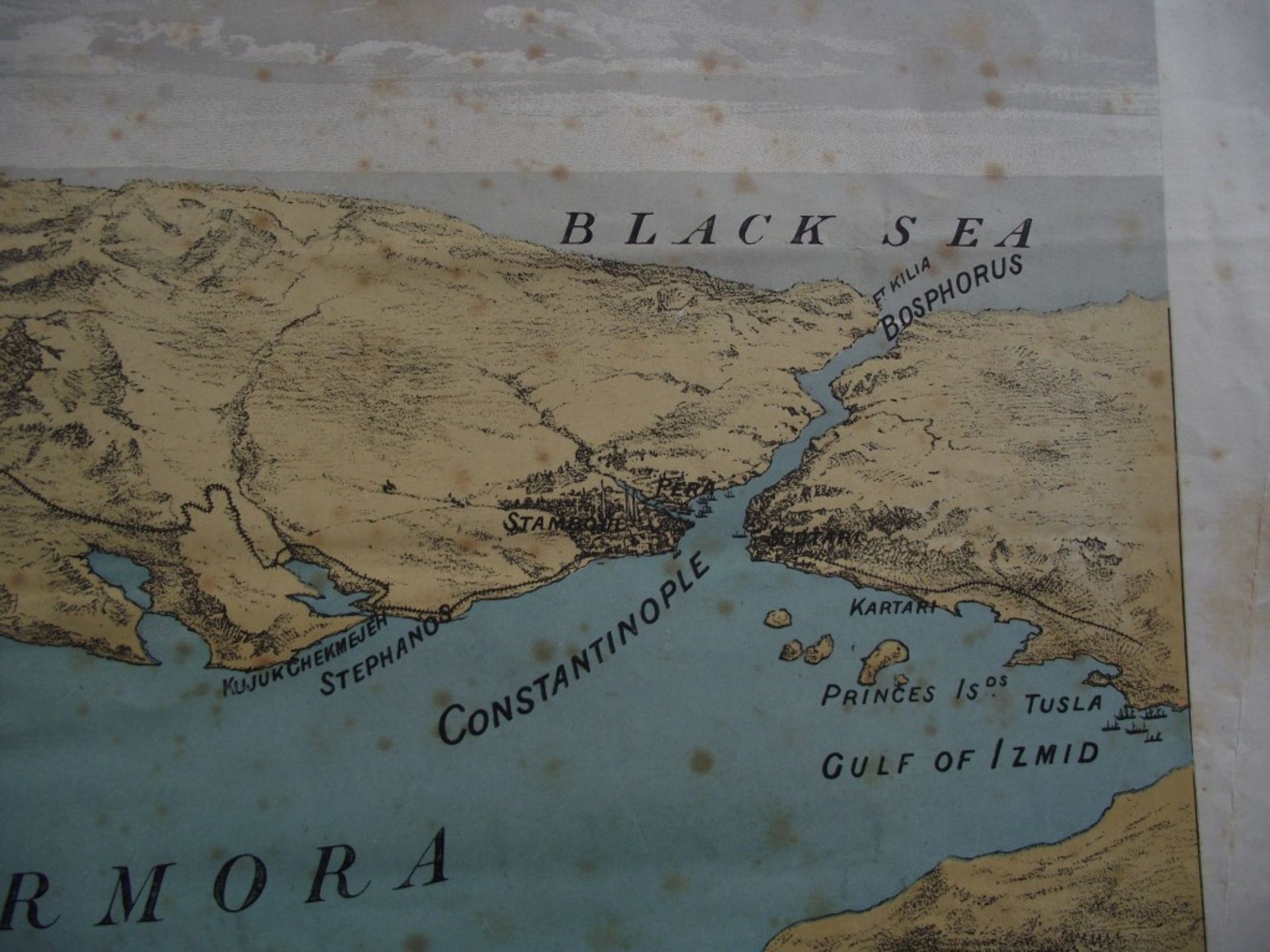 Sea of Marmora - Positions of the British Fleet - Illustrated London News 1878 - Image 11 of 24