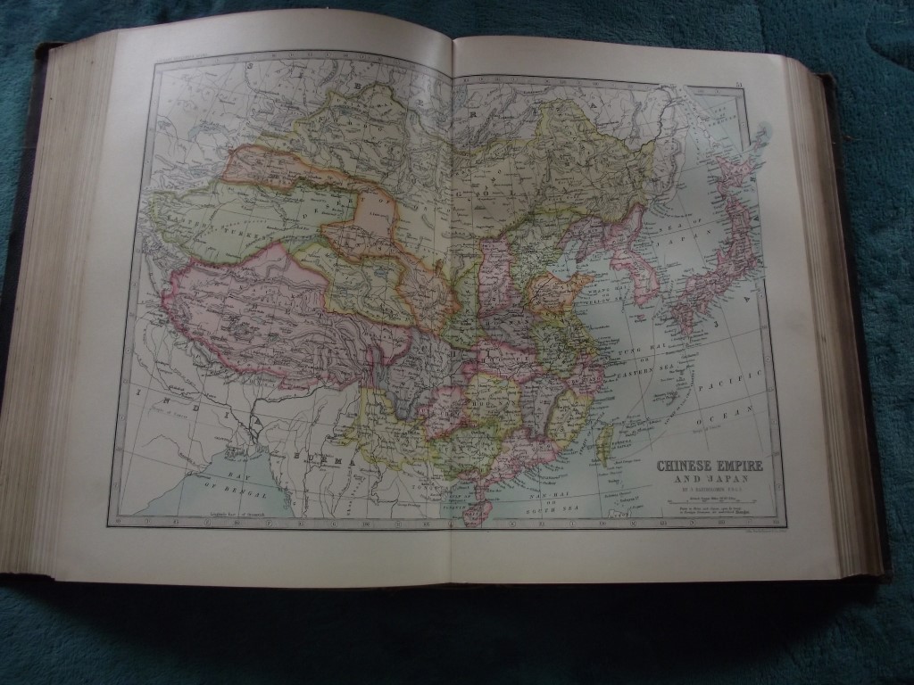 The Library Reference Atlas of the World -John Bartholomew -Macmillan & Co 1890 - Image 12 of 27