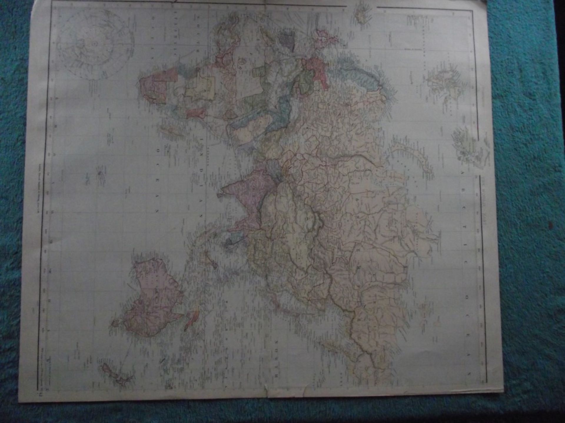 9 X Antique Edward Standford's London Atlas Maps - Australia - World - Circa 1880's - Image 33 of 36