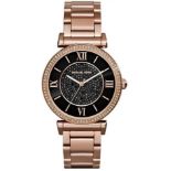 Michael Kors MK3356 Ladies Catlin Rose Gold Quartz Watch