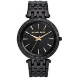 Michael Kors MK3337 Ladies Black Darci Quartz Watch