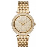 Michael Kors MK3398 Darci Gold-Tone Stainless Steel Ladies Watch