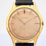 Movado / Vintage - Manual Winding - Gentlemen's Steel Wrist Watch