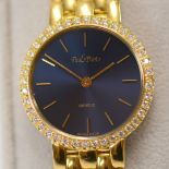 Paul Picot / Diamond - Ladies Yellow gold Wristwatch