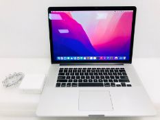 Apple MacBook Pro 15” Retina OS Big Sur Core i7-4770HQ 16GB DDR3 256GB SSD Webcam OffIce