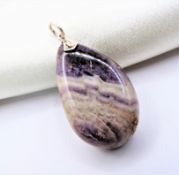 Vintage Natural Amethyst Pendant