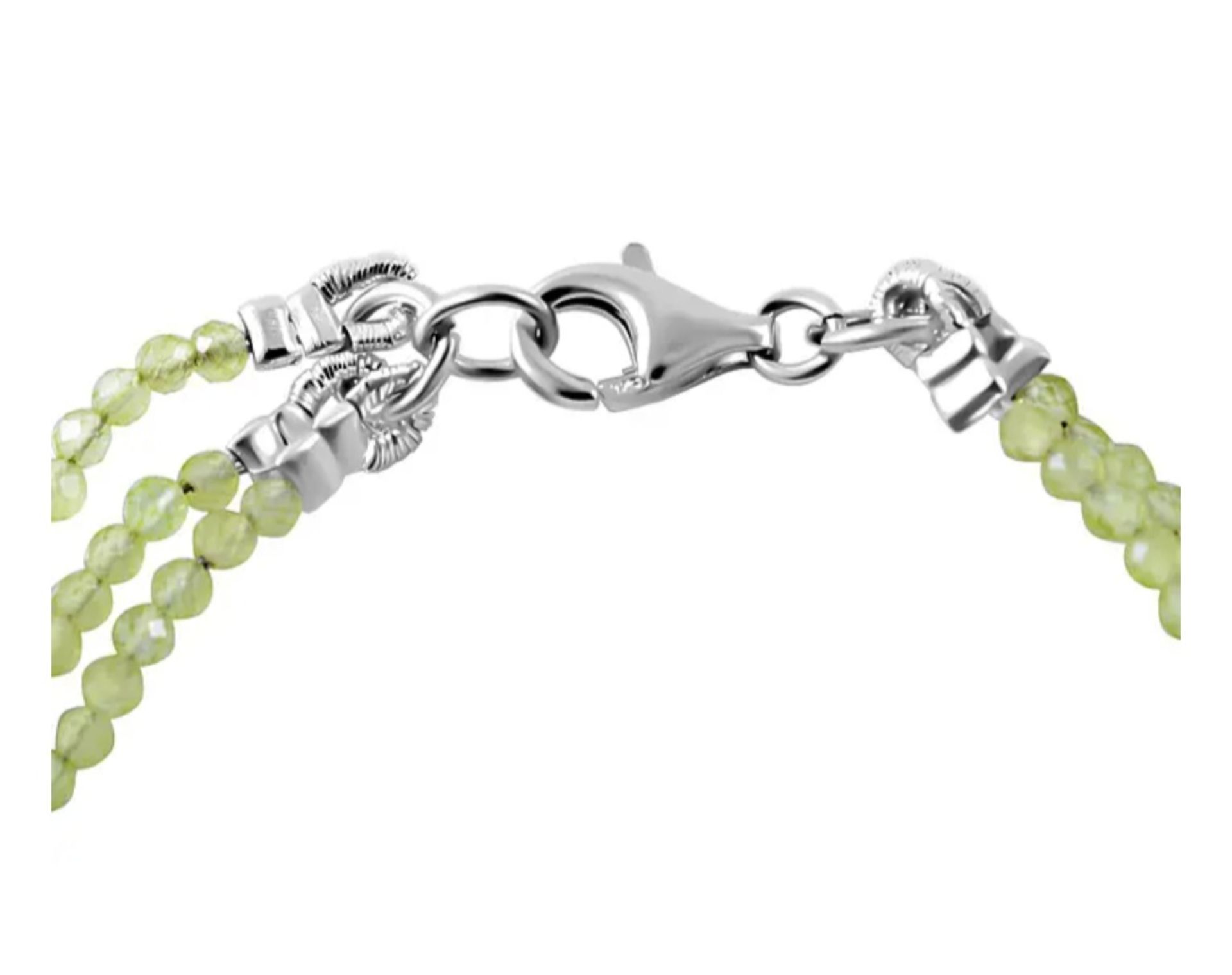 NEW! Hebei Peridot 3 Strand Necklace & Bracelet - Image 2 of 3