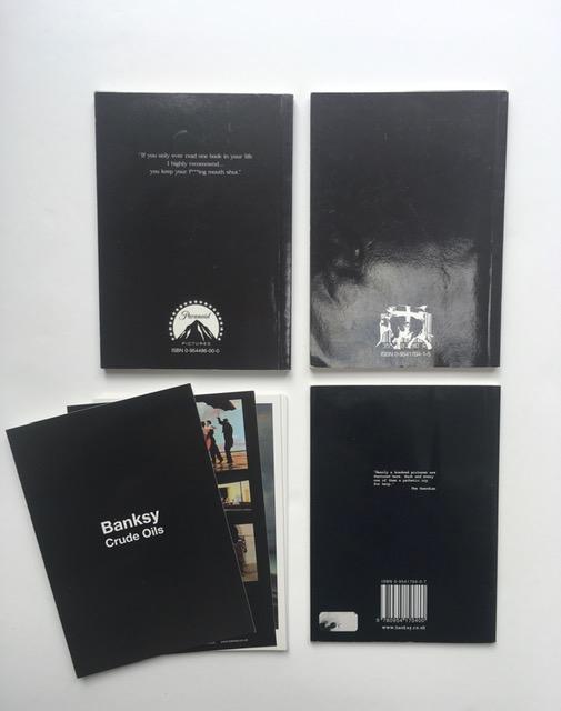 BANKSY (British b.1974) 3 Self Published Books 1st Edition 2001 - 04 & Banksy Crude Oils Postcard... - Image 4 of 20