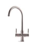 Brand New Boxed Montpellier Multiplex 3in1SB Swan Spout Tap in Brushed Nickel RRP £319 **No Vat**