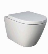 Brand New Boxed Bathstore Falcon Wall Hung Toilet (Including Seat) RRP £227 **No Vat**