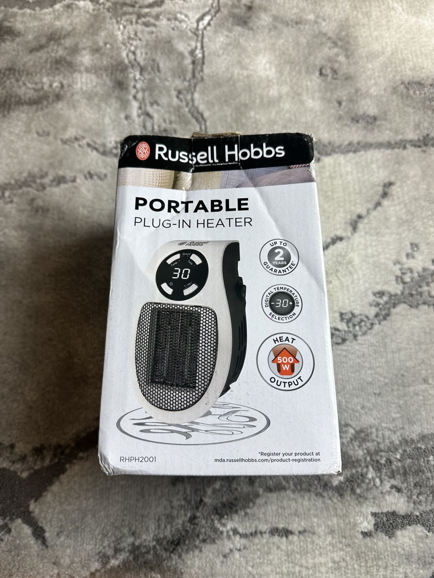 Russell Hobbs Portable Heater - No VAT