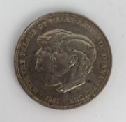 Prince of Wales & Lady Diana Spencer 1981 Coin