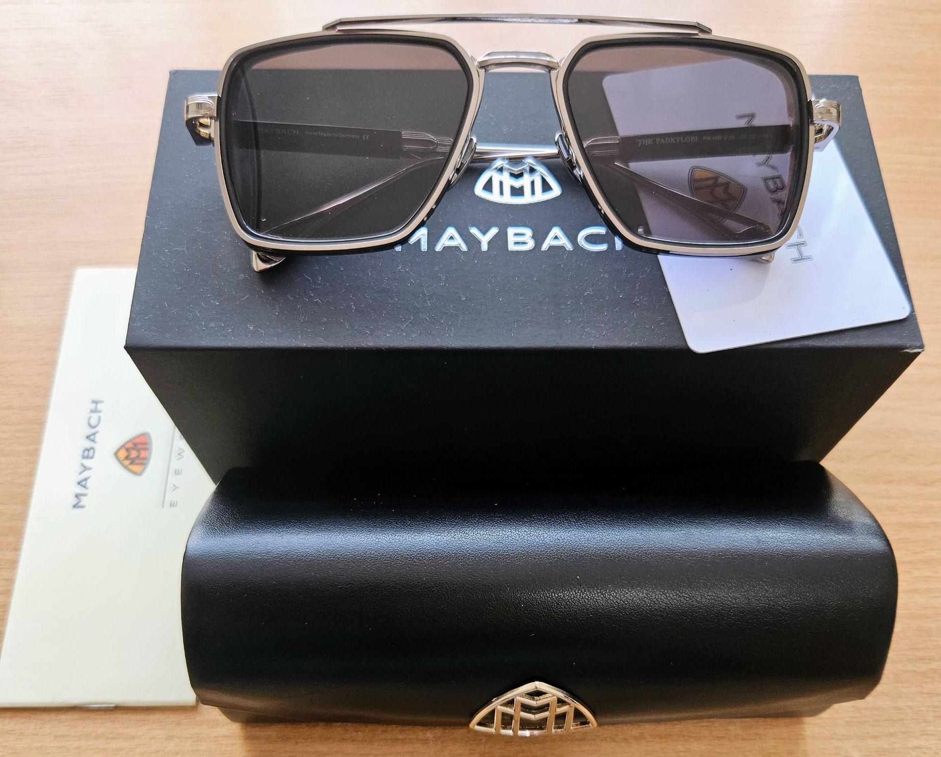 Maybach Sunglasses PA-HB-Z36 Silver - Image 2 of 3
