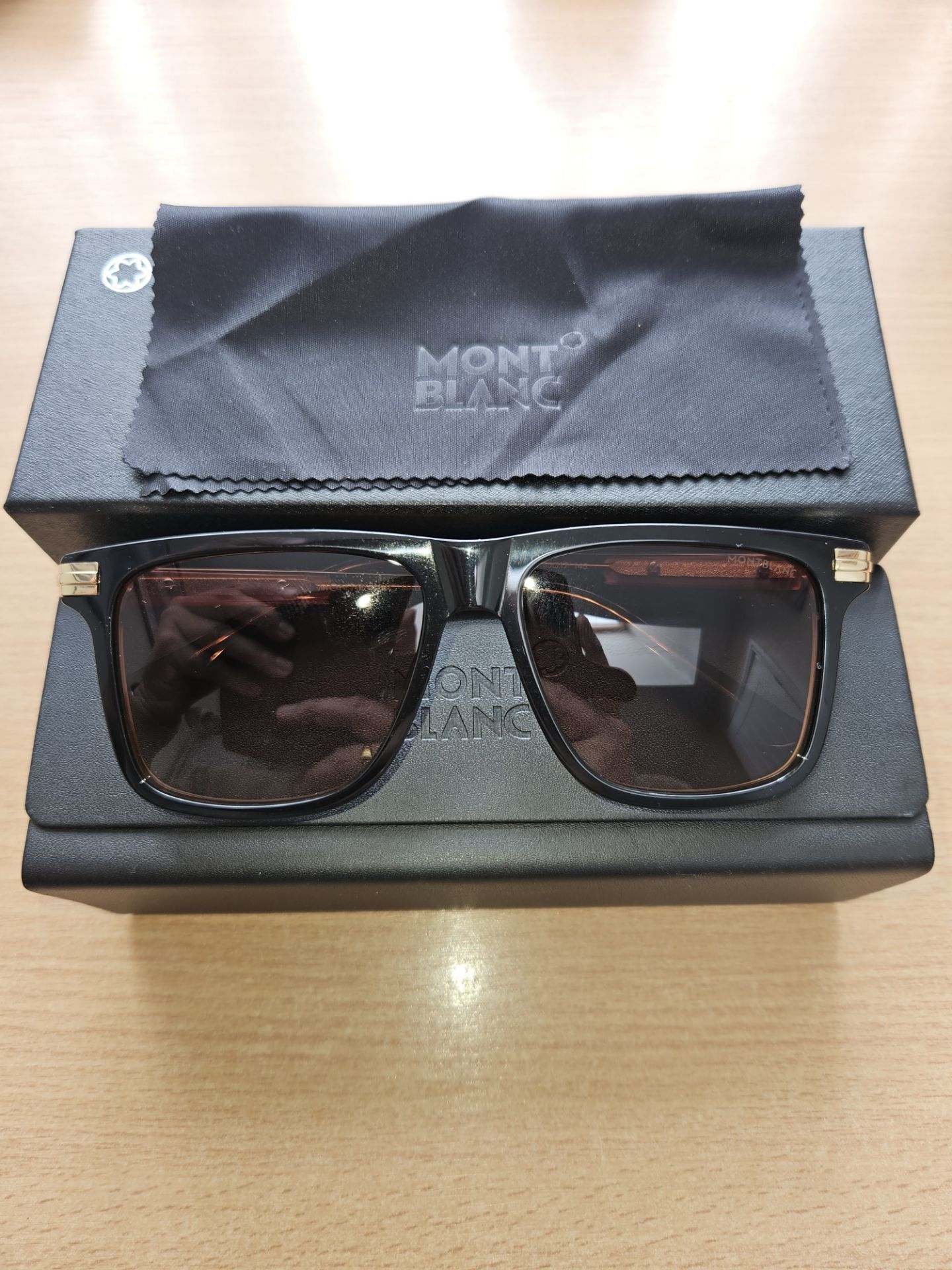 Mont Blanc Sunglasses MB0286/S 005BL - Image 3 of 3