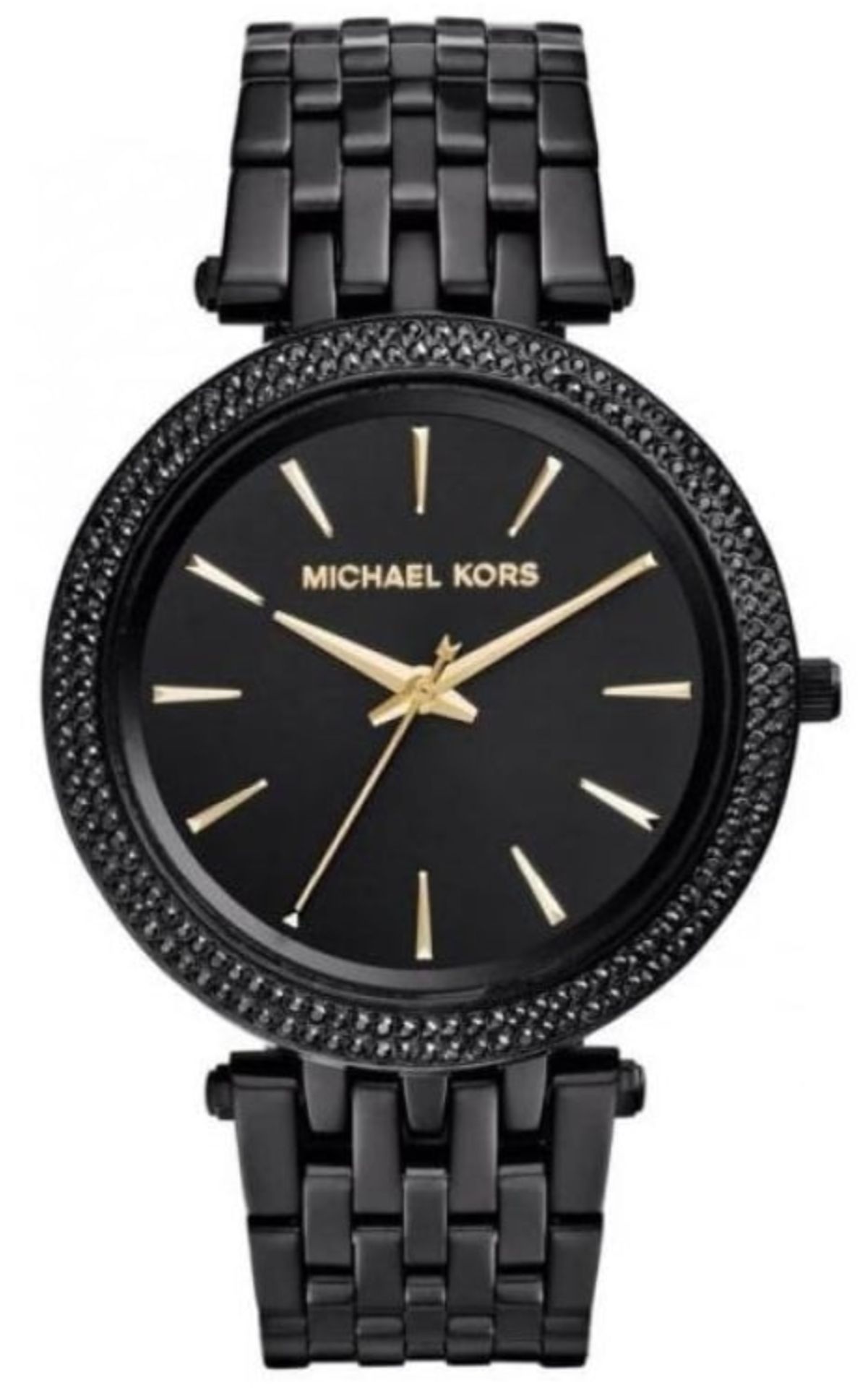 Michael Kors MK3337 Ladies Black Darci Quartz Watch