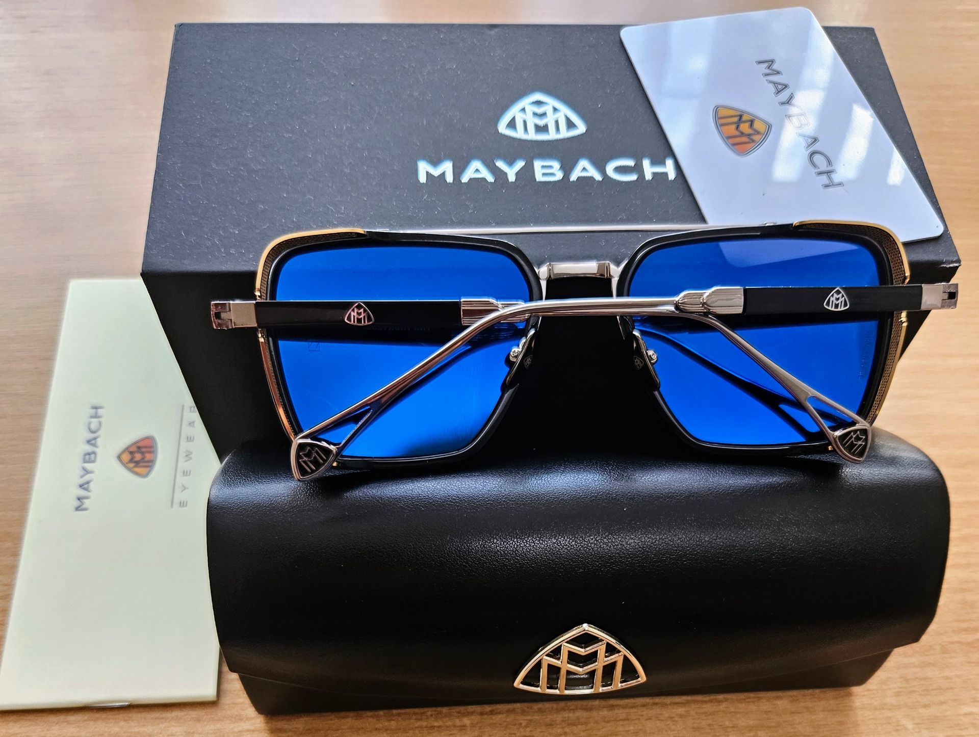 Maybach Sunglasses PA-HB-Z36 Silver - Image 3 of 3