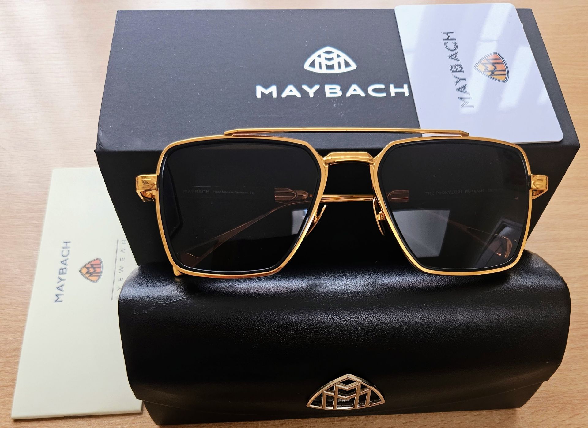 Maybach Sunglasses PA-FE-Z36 Gold - Image 2 of 3