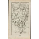 Ireland Antique 1777 Map Glenarm Newry Acton Scarva Armagh Etc.