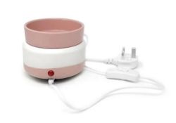 Electric Ceramic Wax Melt, Essential Oil And Candle Warmer In Pink