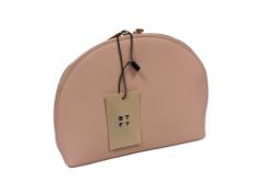 6 x Pink Blush Round Luxury Handbag
