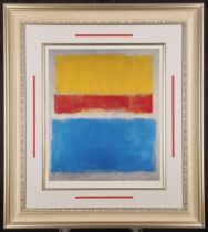 Rare Limited Edition by Mark Rothko (1903-1970)