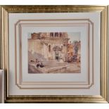 Sir Russell Flint Limited Edition "Campo San Trovaso, Venice" with Rare Flint Book