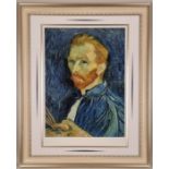 Vincent Van Gogh Limited Edition (Self Portrait) One of only 85 Published Worldwide.