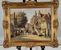 Fine Original Oil on Canvas by Dutch artist P.C. Steenhouwer (1896-1972)