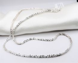 Sterling Silver Necklace 18"" New with Gift Pouch