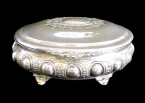Vintage Silver Plate Jewellery Box