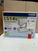Brother LS14S Compact Free Arm Sewing Machine. RRP £80. Grade U