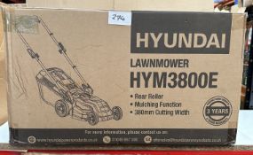 Hyundai Lawnmower. RRP £150 - Grade U