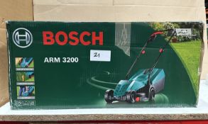 Bosch Arm 3200 Lawnmower. RRP £150. Grade U