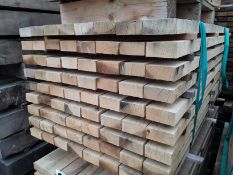 96x Hardwood Sawn English Oak Palings / Plank Offcuts