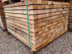 49x Hardwood Sawn English Oak Timber Posts