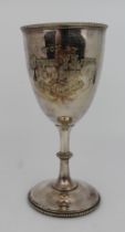 Antique Victorian Silver Plated Trophy Cup