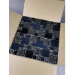 10 Square Metres - High Quality Glass/Stainless Steel Mosaic Tiles -110 Sheets