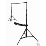 40 Sets of Photography Studio Background Support Stand With Backdrops and Carry Bags