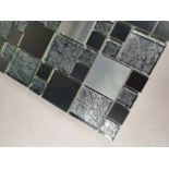 10 Square Metres - High Quality Glass/Stainless Steel Mosaic Tiles
